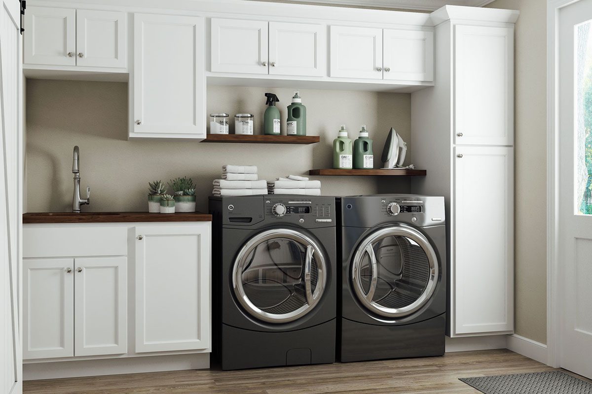 laundry cabinets